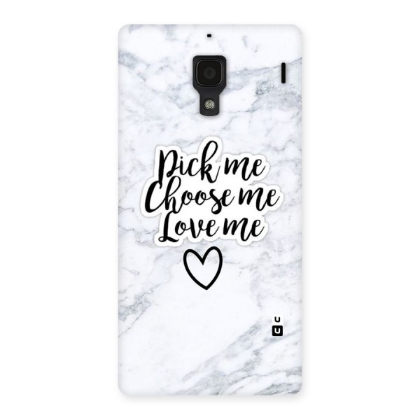 Just Me Back Case for Redmi 1S