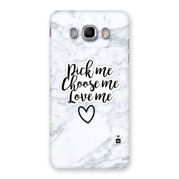 Just Me Back Case for Samsung Galaxy J5 2016