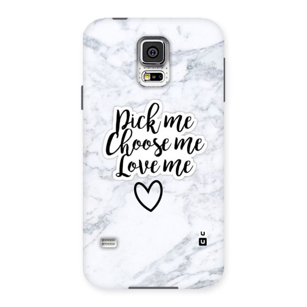 Just Me Back Case for Samsung Galaxy S5