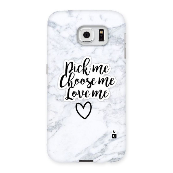 Just Me Back Case for Samsung Galaxy S6