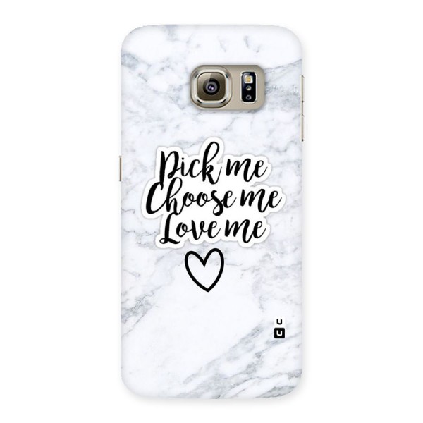 Just Me Back Case for Samsung Galaxy S6 Edge