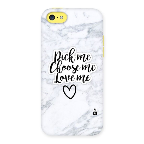Just Me Back Case for iPhone 5C