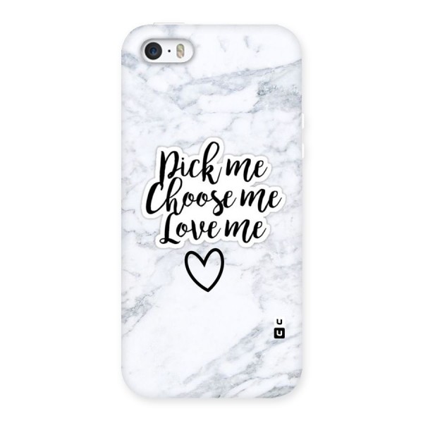 Just Me Back Case for iPhone 5 5S