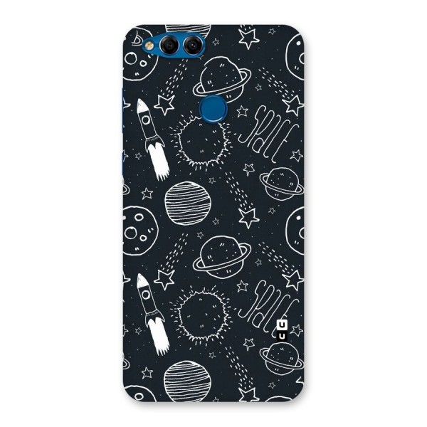 Just Space Things Back Case for Honor 7X