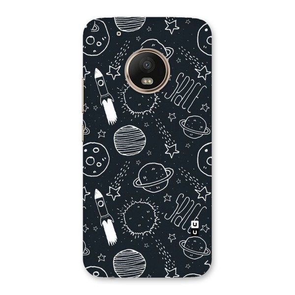 Just Space Things Back Case for Moto G5 Plus