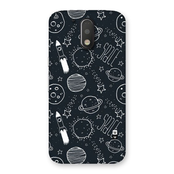 Just Space Things Back Case for Motorola Moto G4