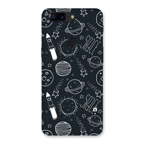 Just Space Things Back Case for OnePlus 5T