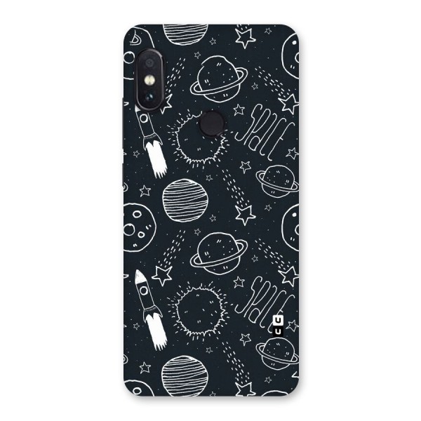 Just Space Things Back Case for Redmi Note 5 Pro