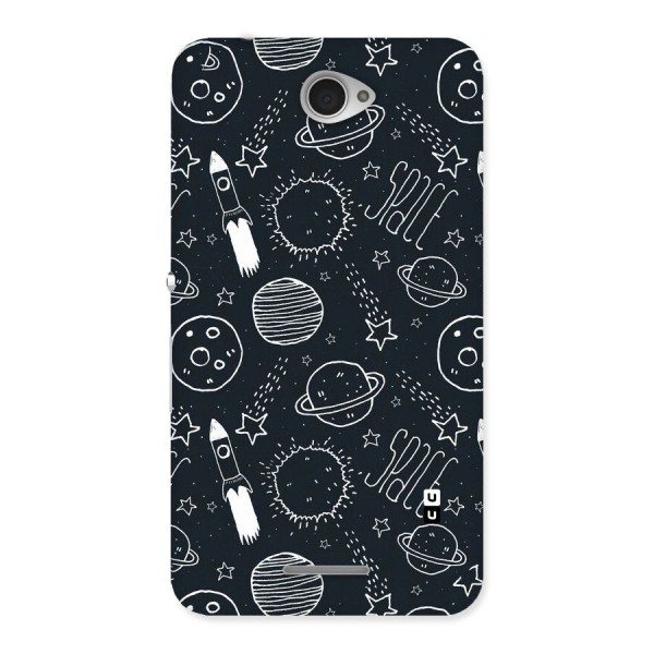 Just Space Things Back Case for Sony Xperia E4