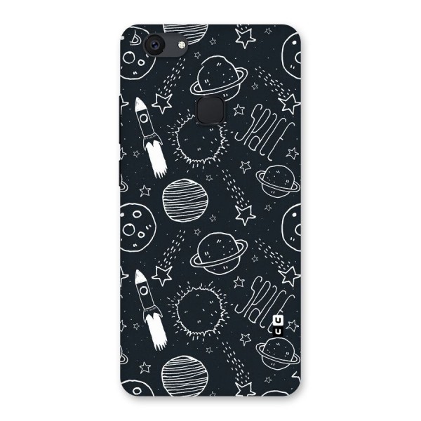 Just Space Things Back Case for Vivo V7 Plus