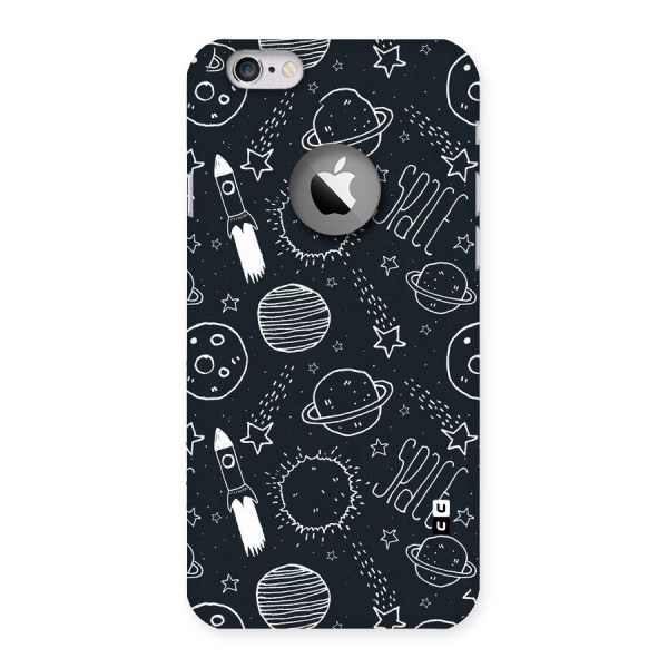 Just Space Things Back Case for iPhone 6 Logo Cut
