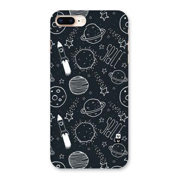 Just Space Things Back Case for iPhone 8 Plus