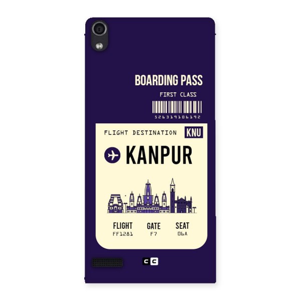Kanpur Boarding Pass Back Case for Ascend P6