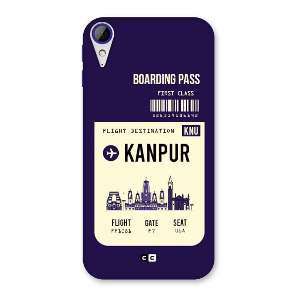 Kanpur Boarding Pass Back Case for Desire 830