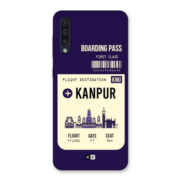 Kanpur Boarding Pass Back Case for Galaxy A50