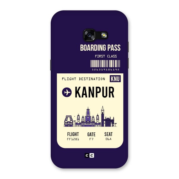 Kanpur Boarding Pass Back Case for Galaxy A5 2017