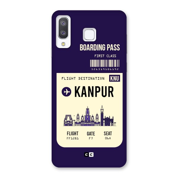 Kanpur Boarding Pass Back Case for Galaxy A8 Star