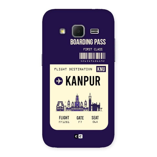 Kanpur Boarding Pass Back Case for Galaxy Core Prime