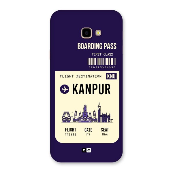 Kanpur Boarding Pass Back Case for Galaxy J4 Plus