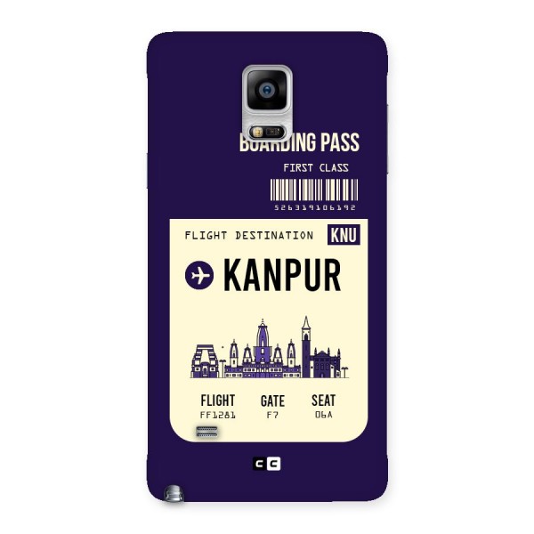 Kanpur Boarding Pass Back Case for Galaxy Note 4
