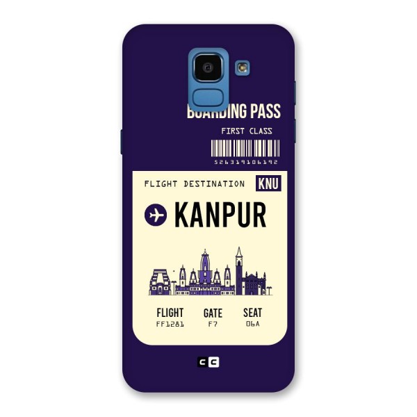 Kanpur Boarding Pass Back Case for Galaxy On6