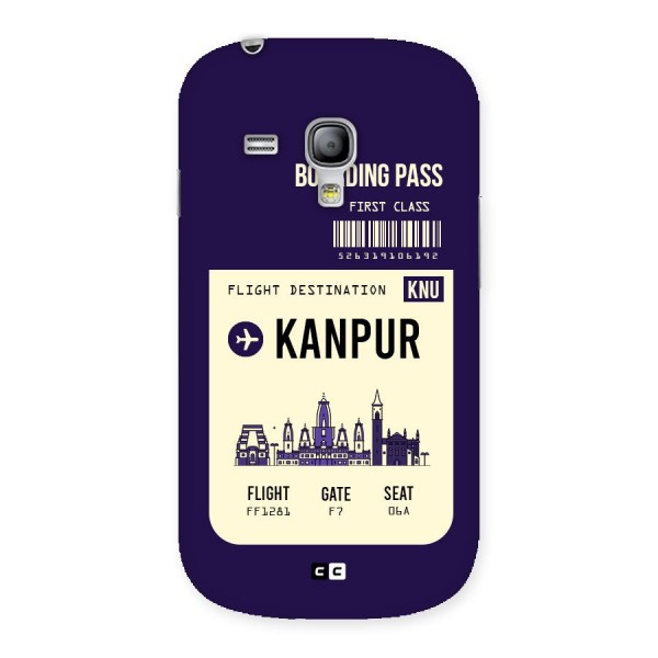 Kanpur Boarding Pass Back Case for Galaxy S3 Mini