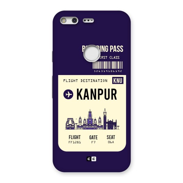 Kanpur Boarding Pass Back Case for Google Pixel