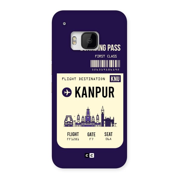 Kanpur Boarding Pass Back Case for HTC One M9