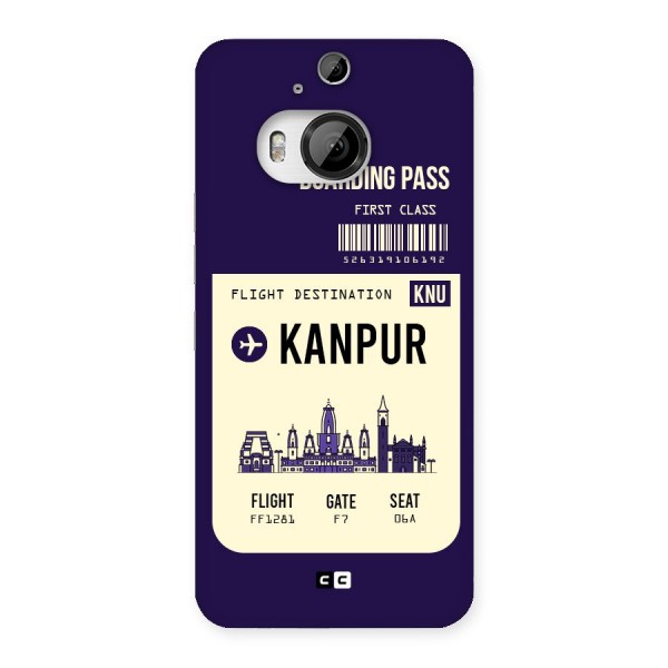 Kanpur Boarding Pass Back Case for HTC One M9 Plus