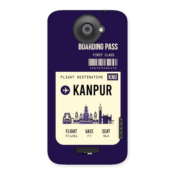 Kanpur Boarding Pass Back Case for HTC One X