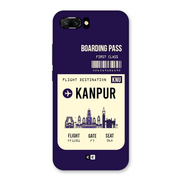 Kanpur Boarding Pass Back Case for Honor 10