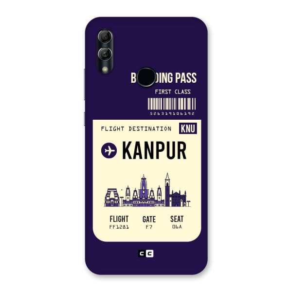 Kanpur Boarding Pass Back Case for Honor 10 Lite
