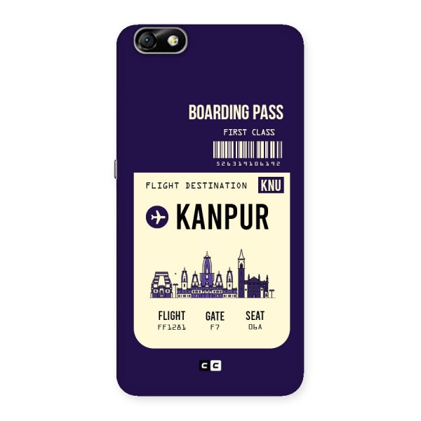 Kanpur Boarding Pass Back Case for Honor 4X