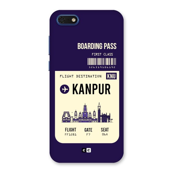 Kanpur Boarding Pass Back Case for Honor 7s
