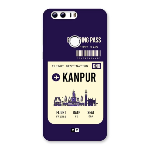 Kanpur Boarding Pass Back Case for Honor 8
