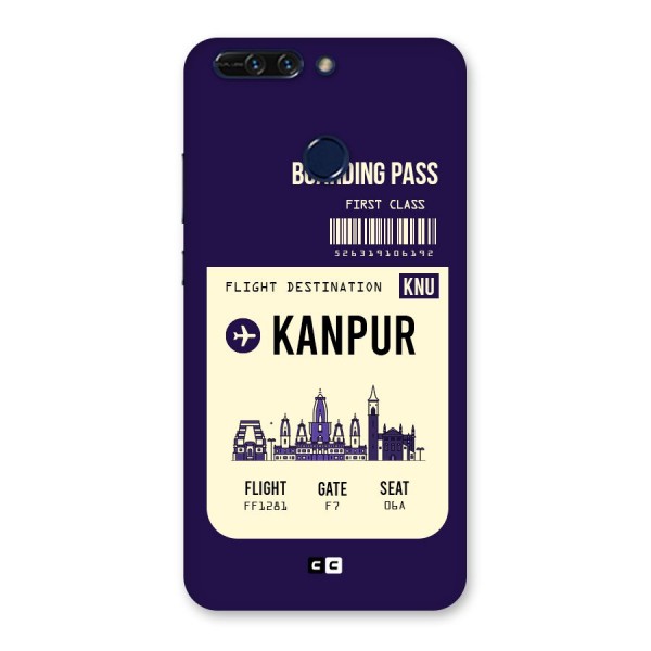 Kanpur Boarding Pass Back Case for Honor 8 Pro