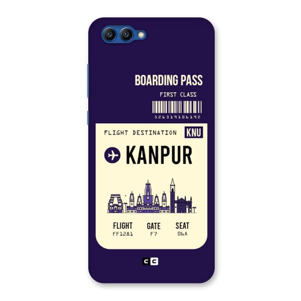 Kanpur Boarding Pass Back Case for Honor View 10
