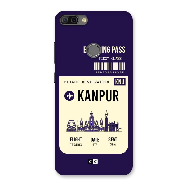 Kanpur Boarding Pass Back Case for Infinix Hot 6 Pro