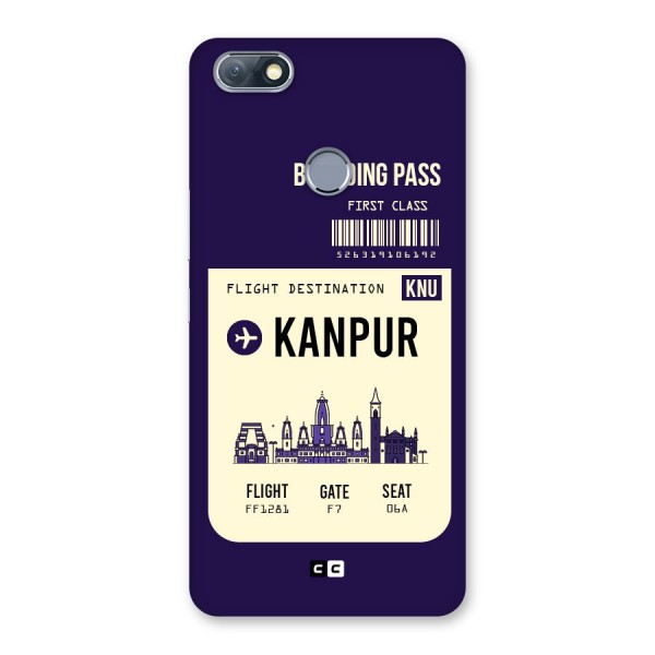 Kanpur Boarding Pass Back Case for Infinix Note 5