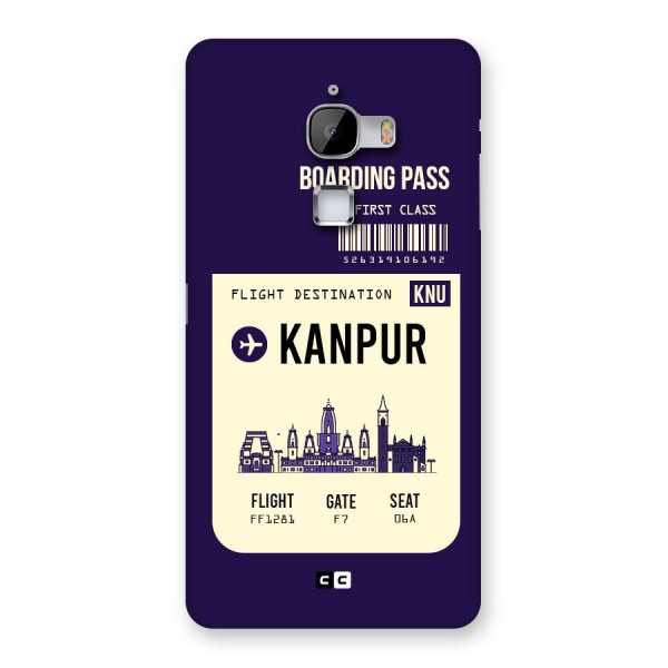 Kanpur Boarding Pass Back Case for LeTv Le Max
