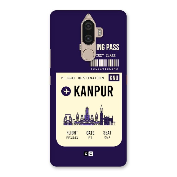 Kanpur Boarding Pass Back Case for Lenovo K8 Note