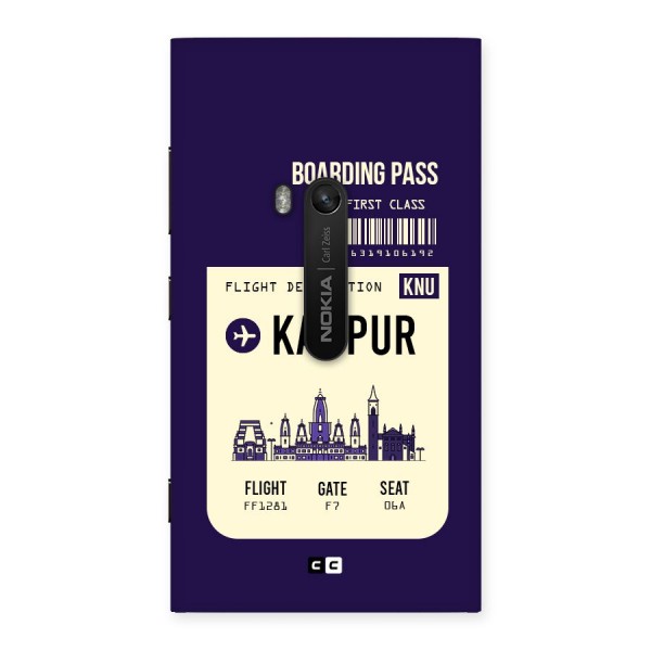 Kanpur Boarding Pass Back Case for Lumia 920