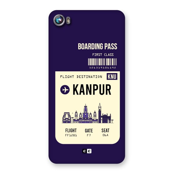 Kanpur Boarding Pass Back Case for Micromax Canvas Fire 4 A107