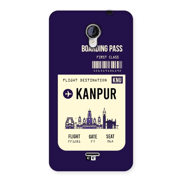 Kanpur Boarding Pass Back Case for Micromax Unite 2 A106