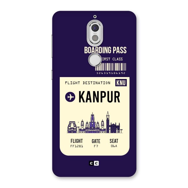 Kanpur Boarding Pass Back Case for Nokia 7