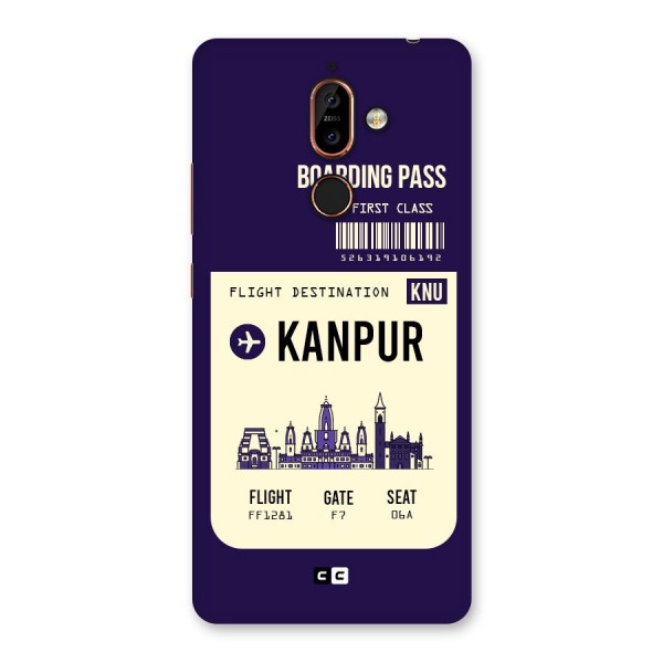 Kanpur Boarding Pass Back Case for Nokia 7 Plus