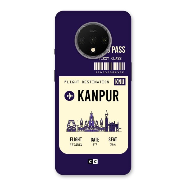 Kanpur Boarding Pass Back Case for OnePlus 7T
