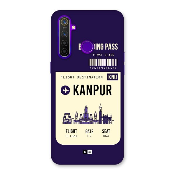Kanpur Boarding Pass Back Case for Realme 5 Pro