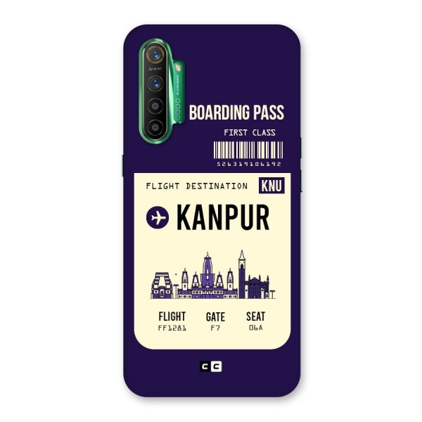 Kanpur Boarding Pass Back Case for Realme X2