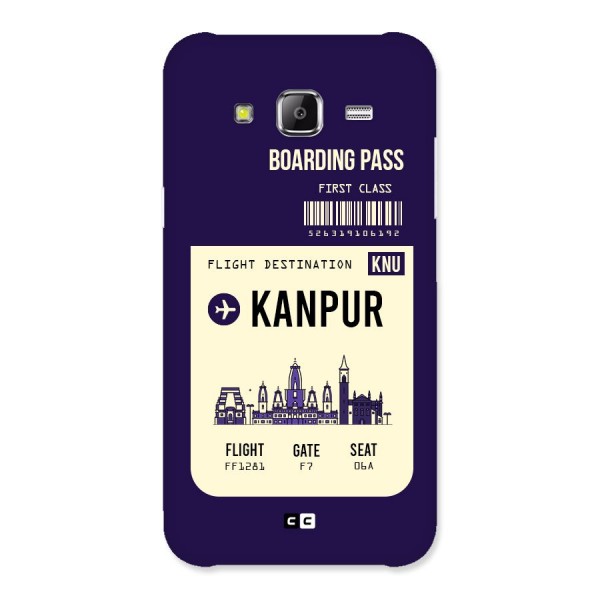 Kanpur Boarding Pass Back Case for Samsung Galaxy J2 Prime